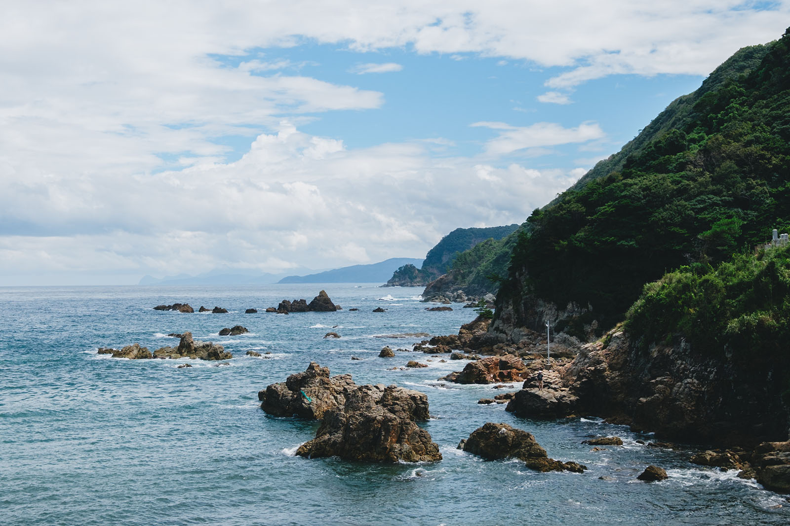 日本海　景色　写真　城崎　旅行