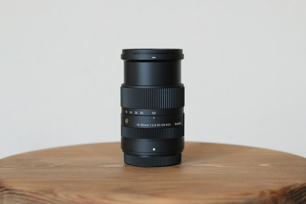 SIGMA Xマウント 18-50mm F2.8 DC DN ブラックミスト付き（作例あり 
